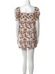 Tory Burch Floral Print Mini Dress