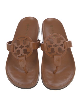 Tory Burch Leather Slides