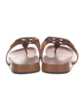 Tory Burch Leather Slides