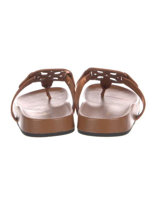 Tory Burch Leather Slides