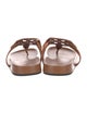 Tory Burch Leather Slides