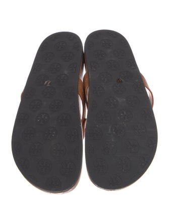 Tory Burch Leather Slides