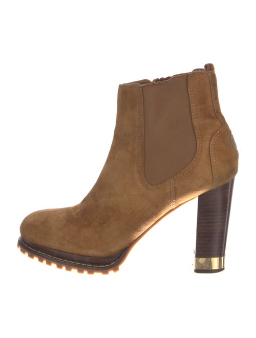 Tory Burch Suede Chelsea Boots