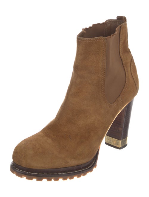 Tory Burch Suede Chelsea Boots