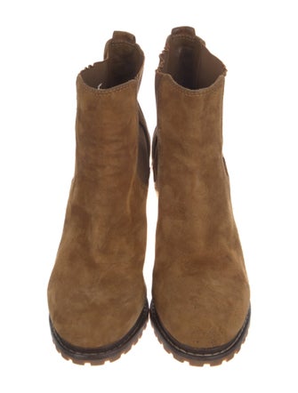Tory Burch Suede Chelsea Boots