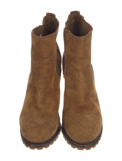 Tory Burch Suede Chelsea Boots