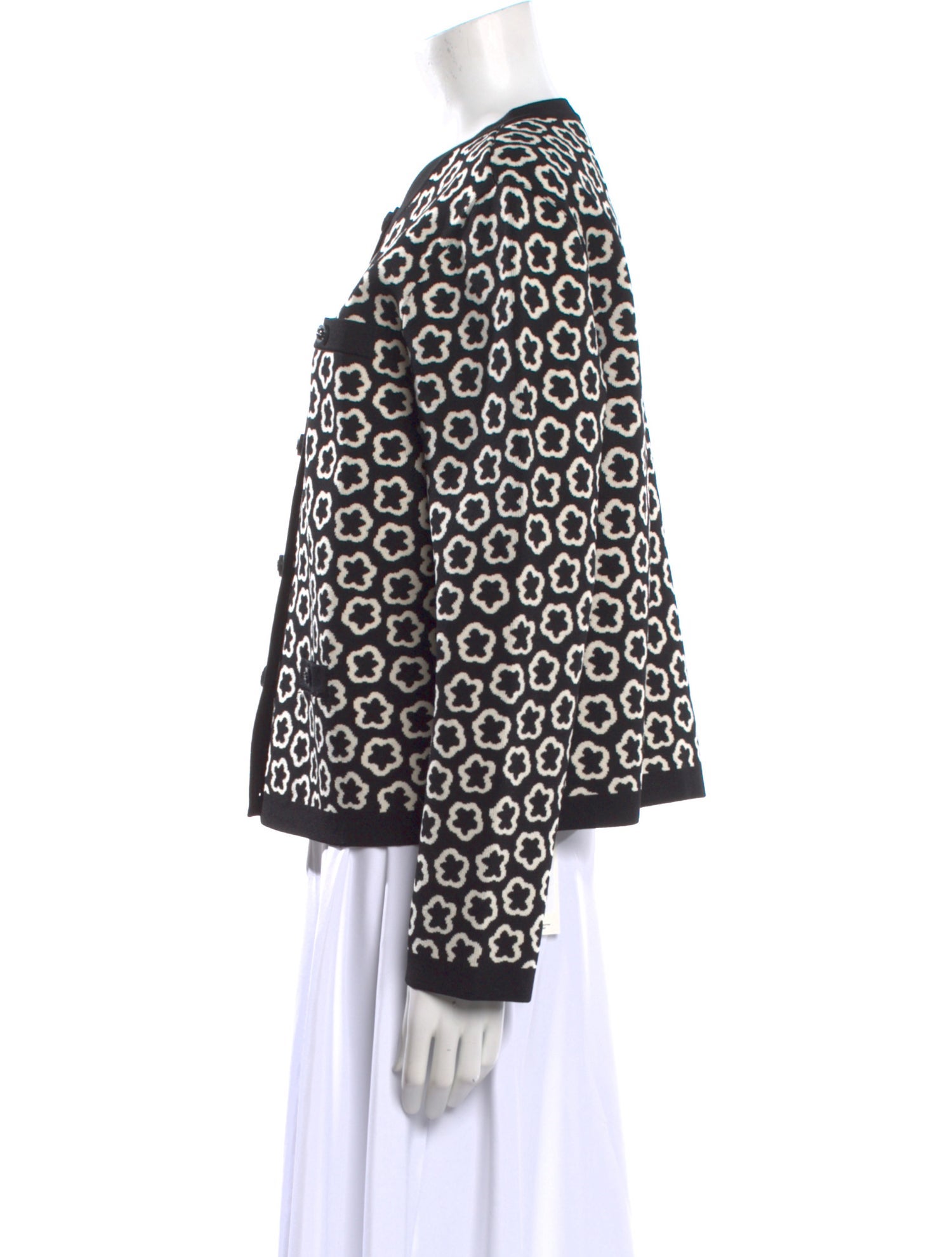 Tory Burch Printed Crew Neck Sweater w/ Tags