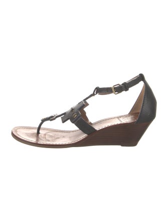 Tory Burch Leather Studded Accents Gladiator Sandals