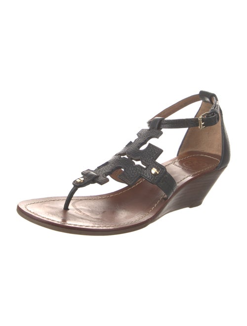 Tory Burch Leather Studded Accents Gladiator Sandals