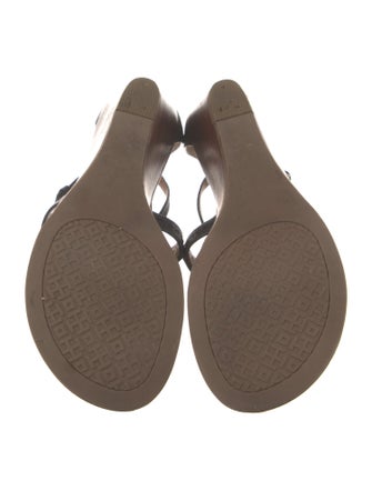 Tory Burch Leather Studded Accents Gladiator Sandals