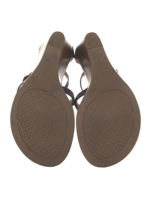 Tory Burch Leather Studded Accents Gladiator Sandals