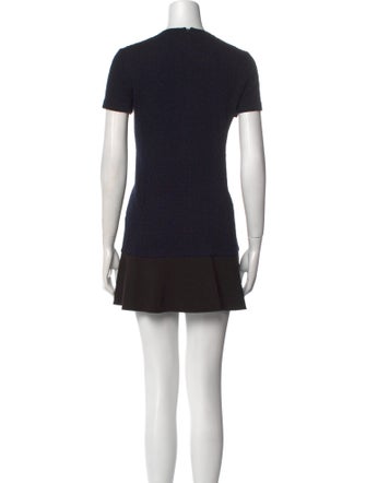 Tory Burch Crew Neck Mini Dress