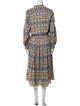 Tory Burch Printed Midi Length Dress