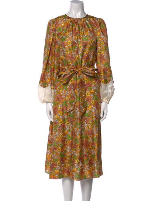 Tory Burch Silk Midi Length Dress