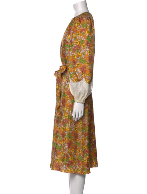 Tory Burch Silk Midi Length Dress