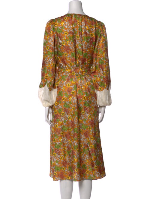 Tory Burch Silk Midi Length Dress