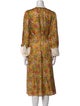 Tory Burch Silk Midi Length Dress