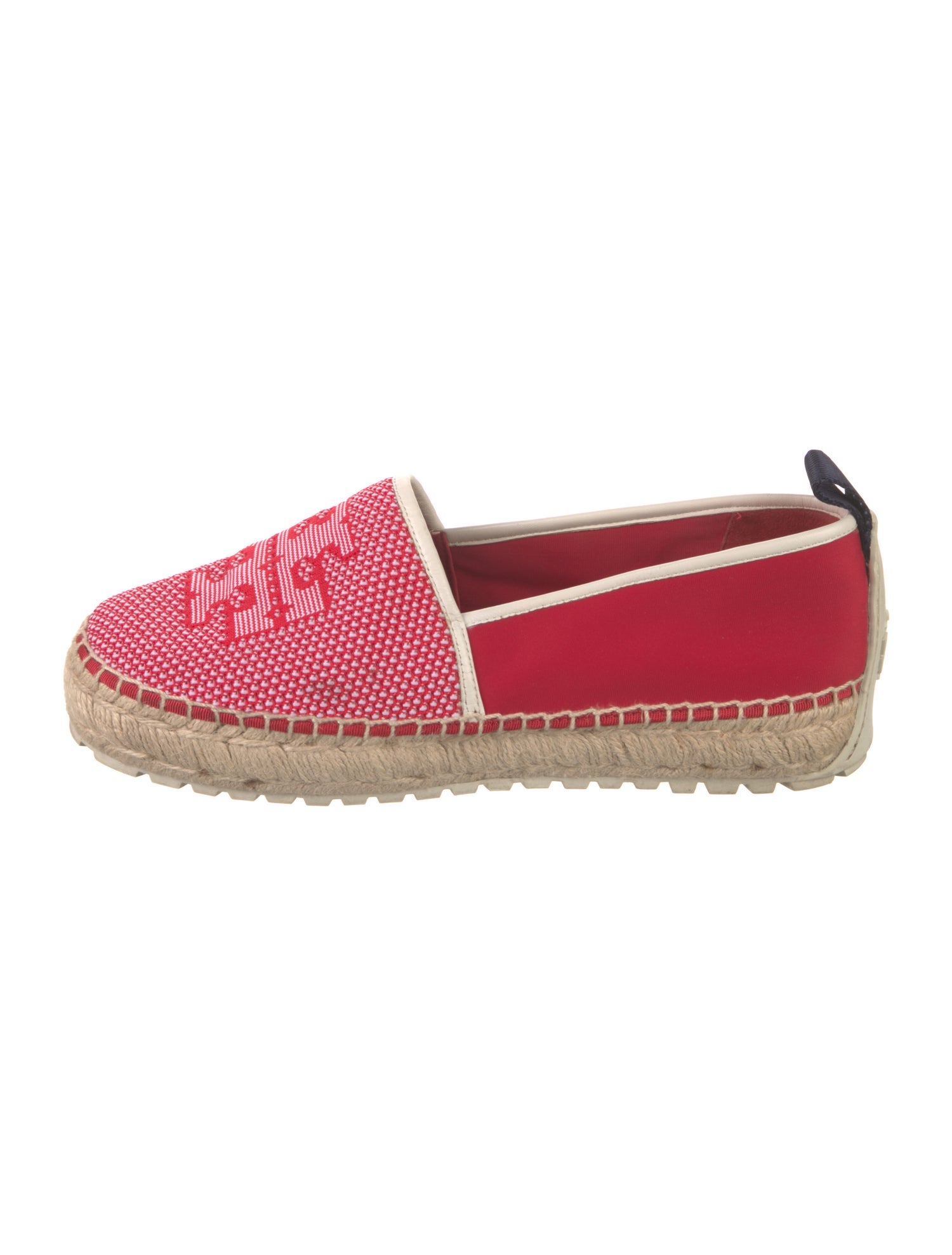 Tory Burch Canvas Printed Espadrilles