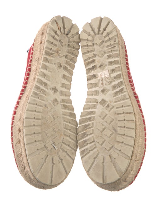 Tory Burch Canvas Printed Espadrilles