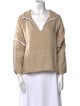 Tory Burch V-Neck Three-Quarter Sleeve Blouse