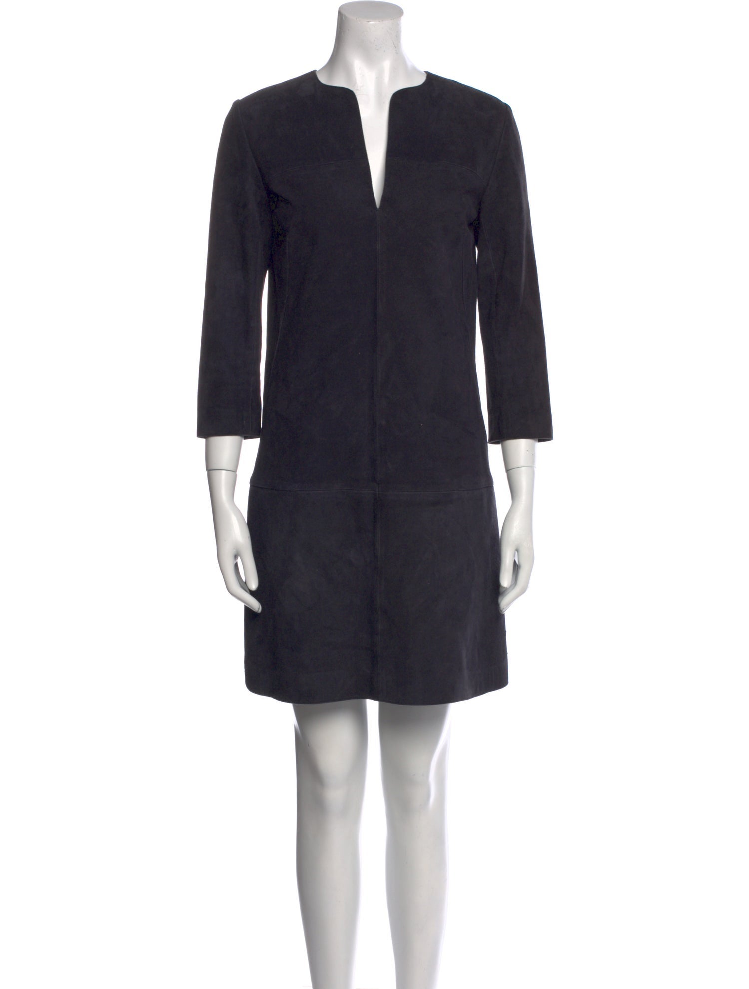 Tory Burch Leather Mini Dress