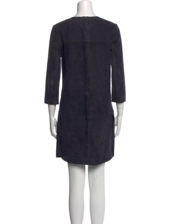 Tory Burch Leather Mini Dress