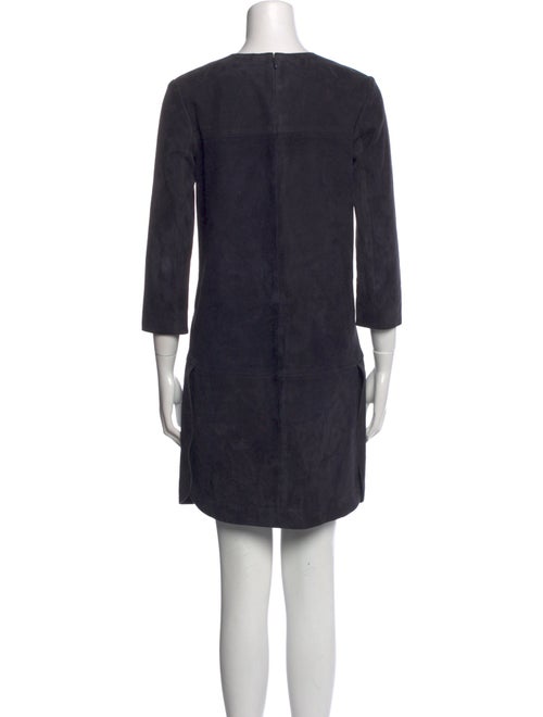 Tory Burch Leather Mini Dress