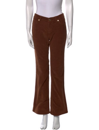 Tory Burch Mid-Rise Wide Leg Jeans