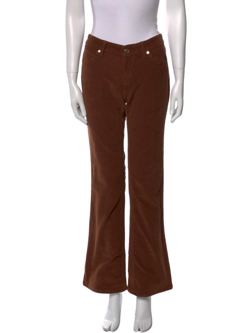 Tory Burch Mid-Rise Wide Leg Jeans