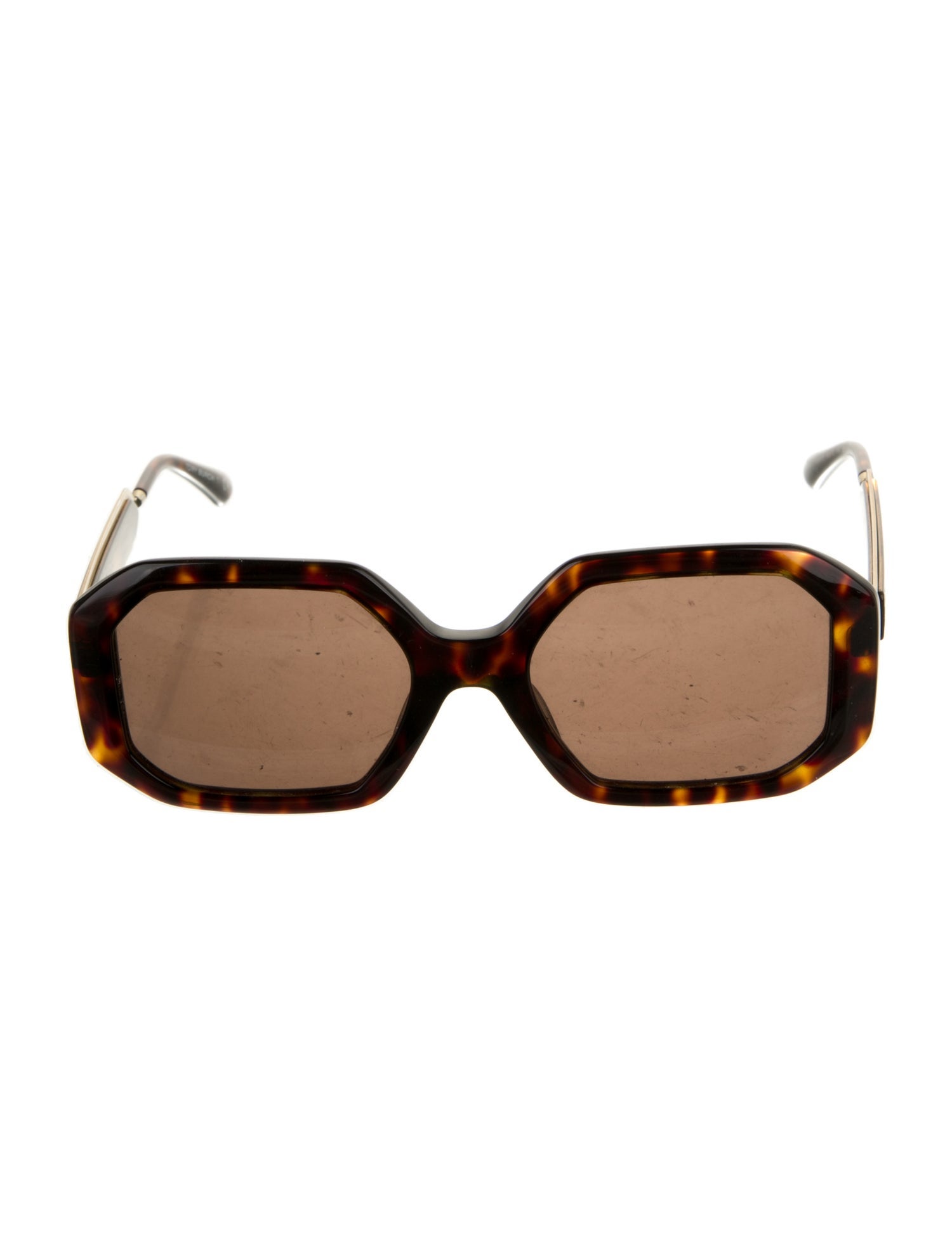 Tory Burch Oversize Tinted Sunglasses