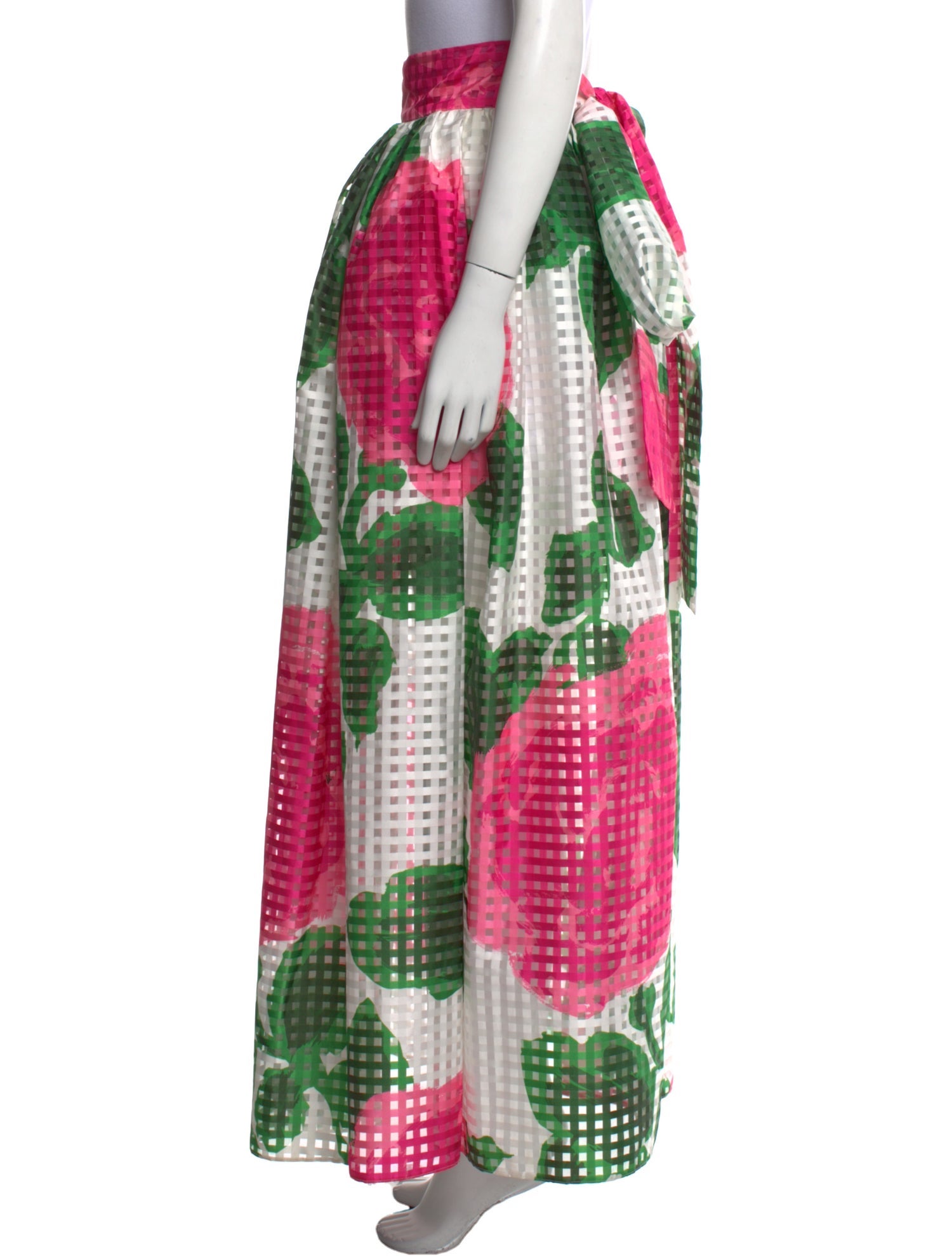 Tory Burch Floral Print Long Skirt