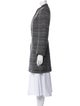 Tory Burch Tweed Pattern Coat