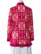 Tory Burch Printed V-Neck Tunic