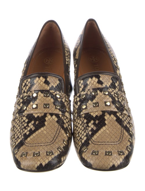 Tory Burch Snakeskin Animal Print Pumps