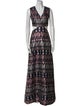 Tory Burch Printed Long Dress