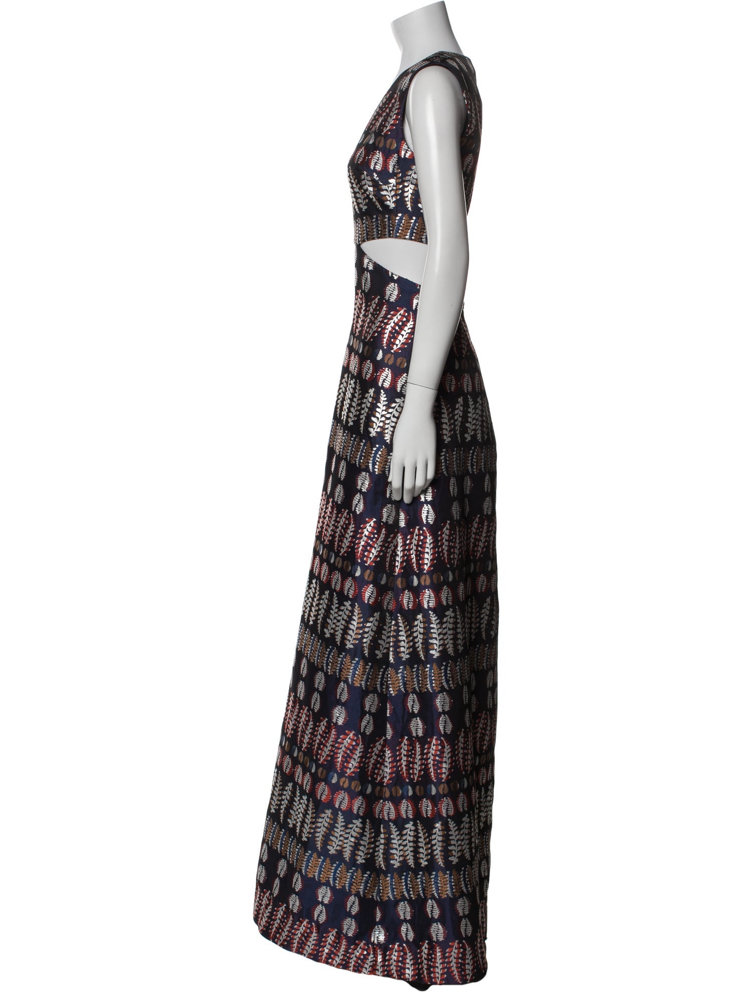 Tory Burch Printed Long Dress