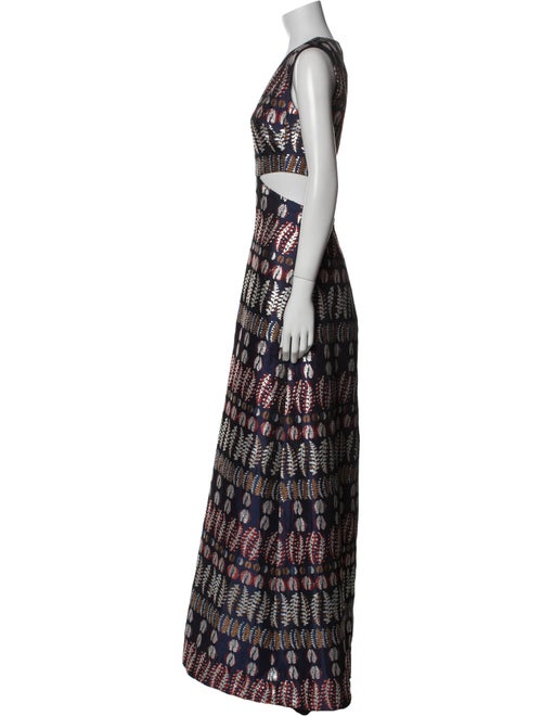 Tory Burch Printed Long Dress