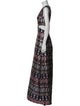 Tory Burch Printed Long Dress