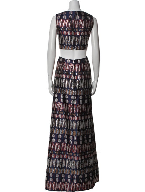Tory Burch Printed Long Dress