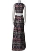 Tory Burch Printed Long Dress