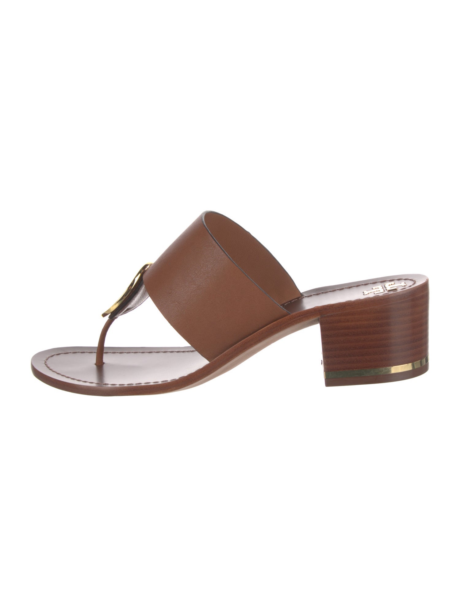Tory Burch Leather Slides