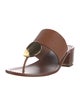 Tory Burch Leather Slides