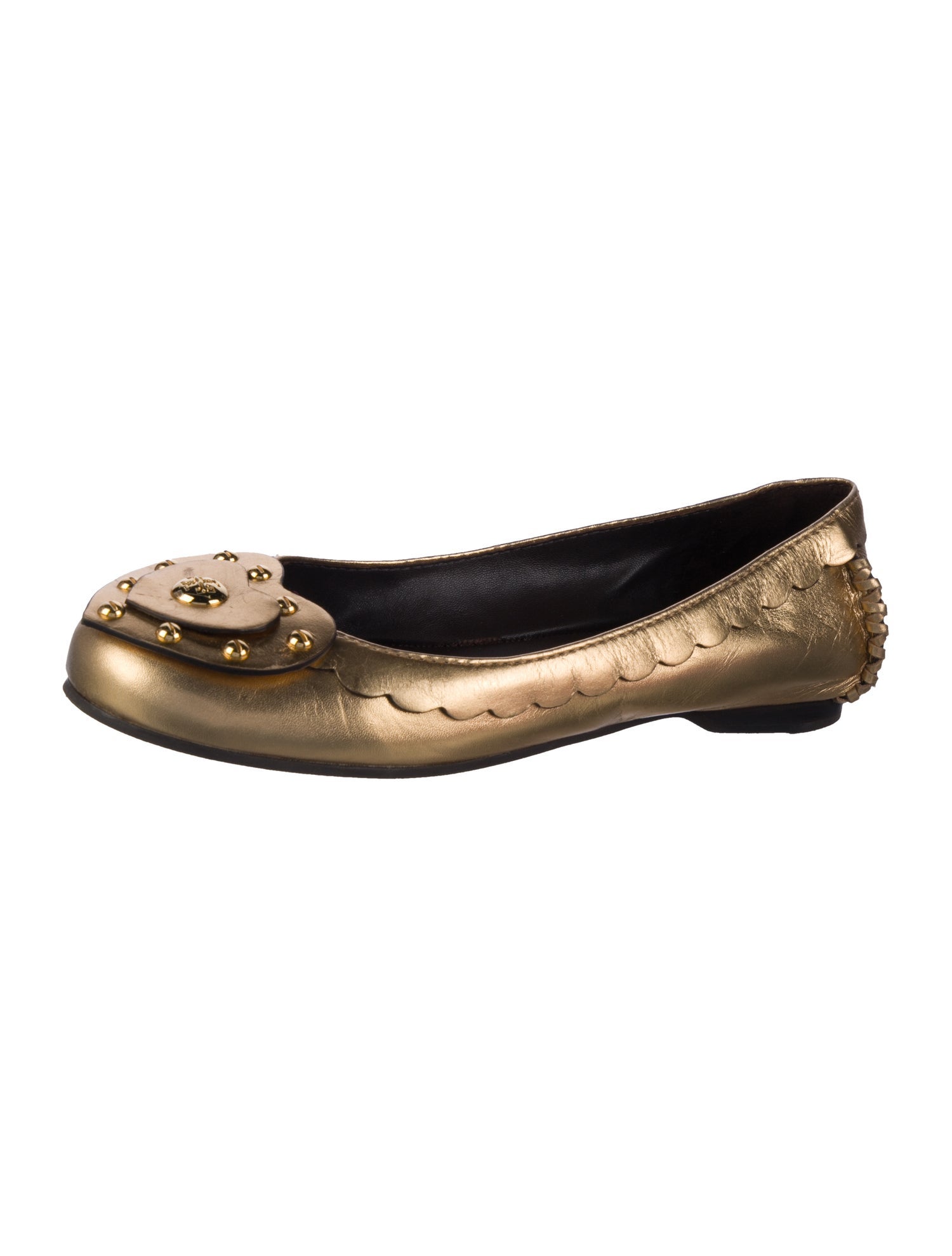 Tory Burch Leather Ballet Flats
