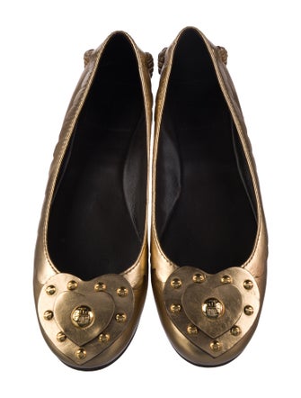 Tory Burch Leather Ballet Flats