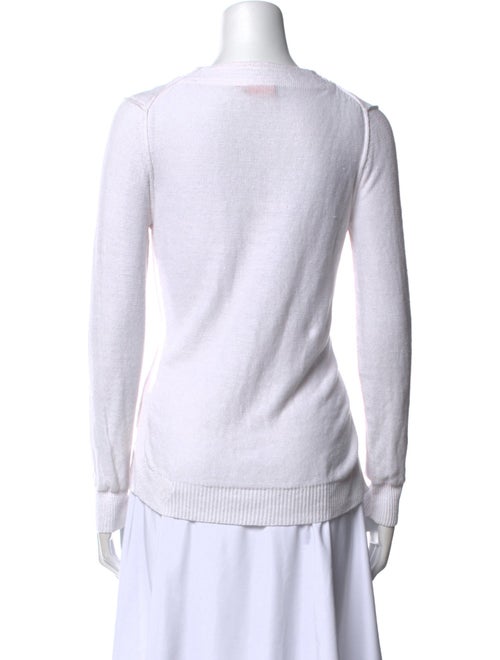 Tory Burch Linen V-Neck Top