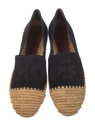 Tory Burch Suede Printed Espadrilles