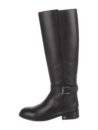 Tory Burch Leather Riding Boots