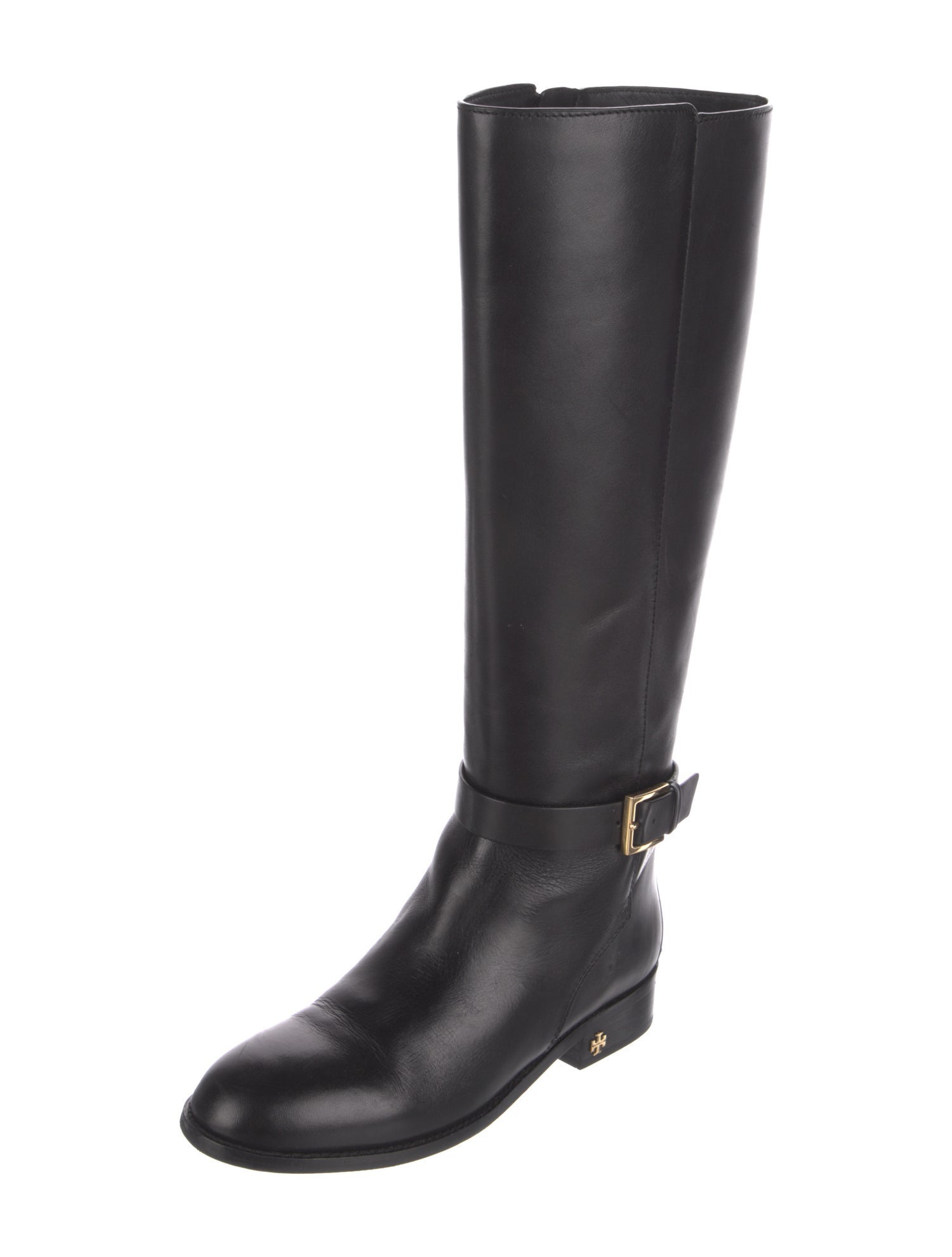Tory Burch Leather Riding Boots