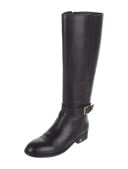 Tory Burch Leather Riding Boots