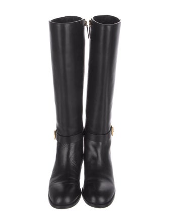 Tory Burch Leather Riding Boots
